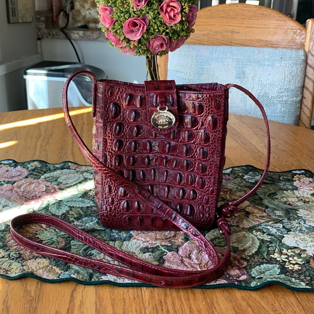 Brahmin Marley Leather Crossbody Bag